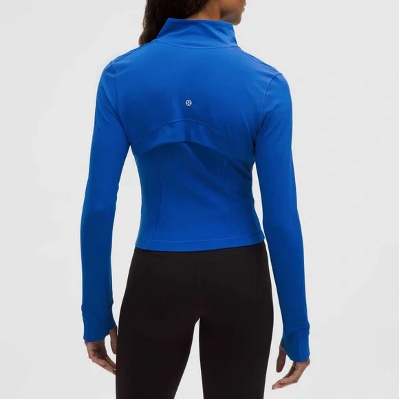 💎Rare💎 NWT lululemon Define Cropped Jacket Nulu • Galactic Cobalt • 8 - Picture 7 of 7